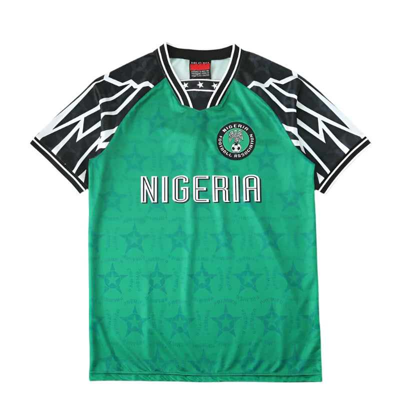 JCF Concept Green Jersey Inspired by Nigeria Culture