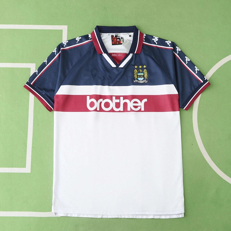 Manchester City F.C. Away Retro Fan Version 97/98 Season Jersey
