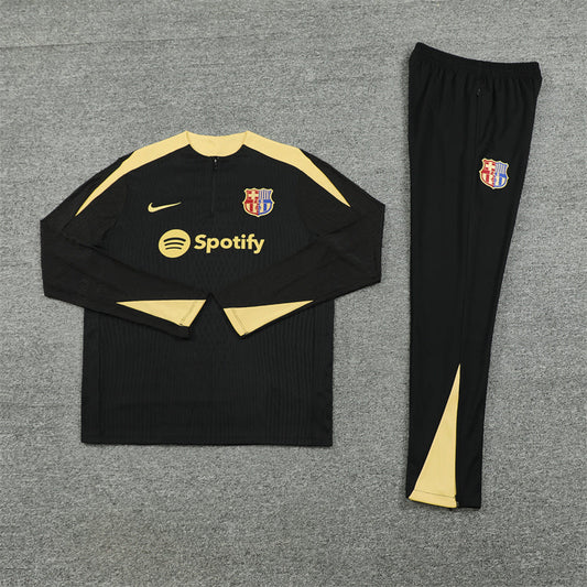 Barcelona 24/25 Black/Yellow Training Suit
