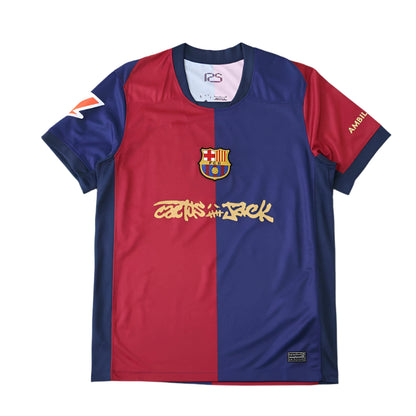 Barcelona Home Travis Scott 24/25 Jersey | Cactus Jack | JCF Barcelona Home Travis Scott 24/25 Jersey | Cactus Jack | JCF