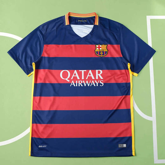 FC Barcelona Home Retro Fan Version 15/16 Season Jersey