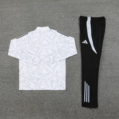 Real Madrid 24/25 White Pattern Training Suit