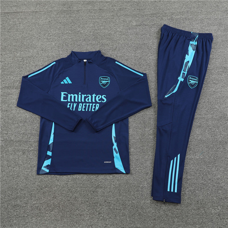  Arsenal ネイビージャージセット Arsenal 24/25 Navy Blue Training Suit | Jersey Club Football
