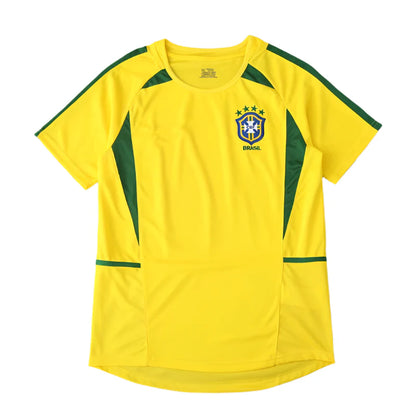 Brazil Home Retro 2002 Season Jersey