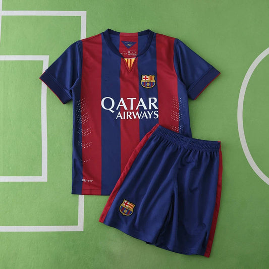 F.C. Barcelona Home Retro Kids Kit 14/15 Season