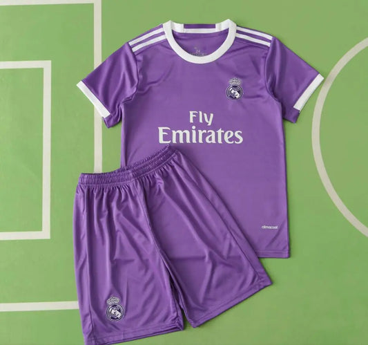 Real Madrid CF Away Kids Kit 16/17 Season
