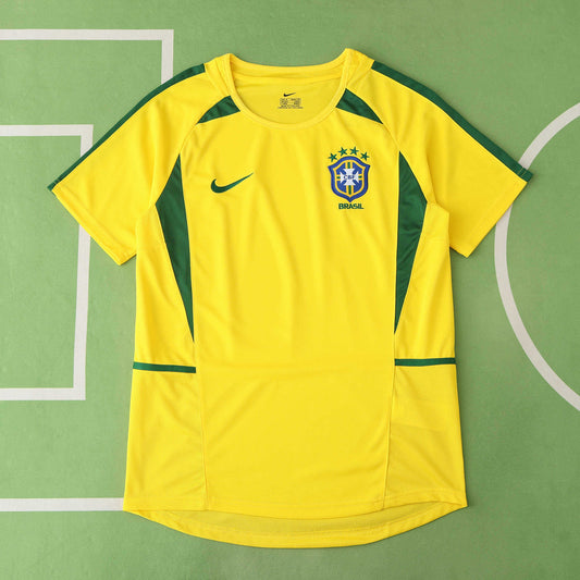 Brazil Home Retro 2002 Season Jersey