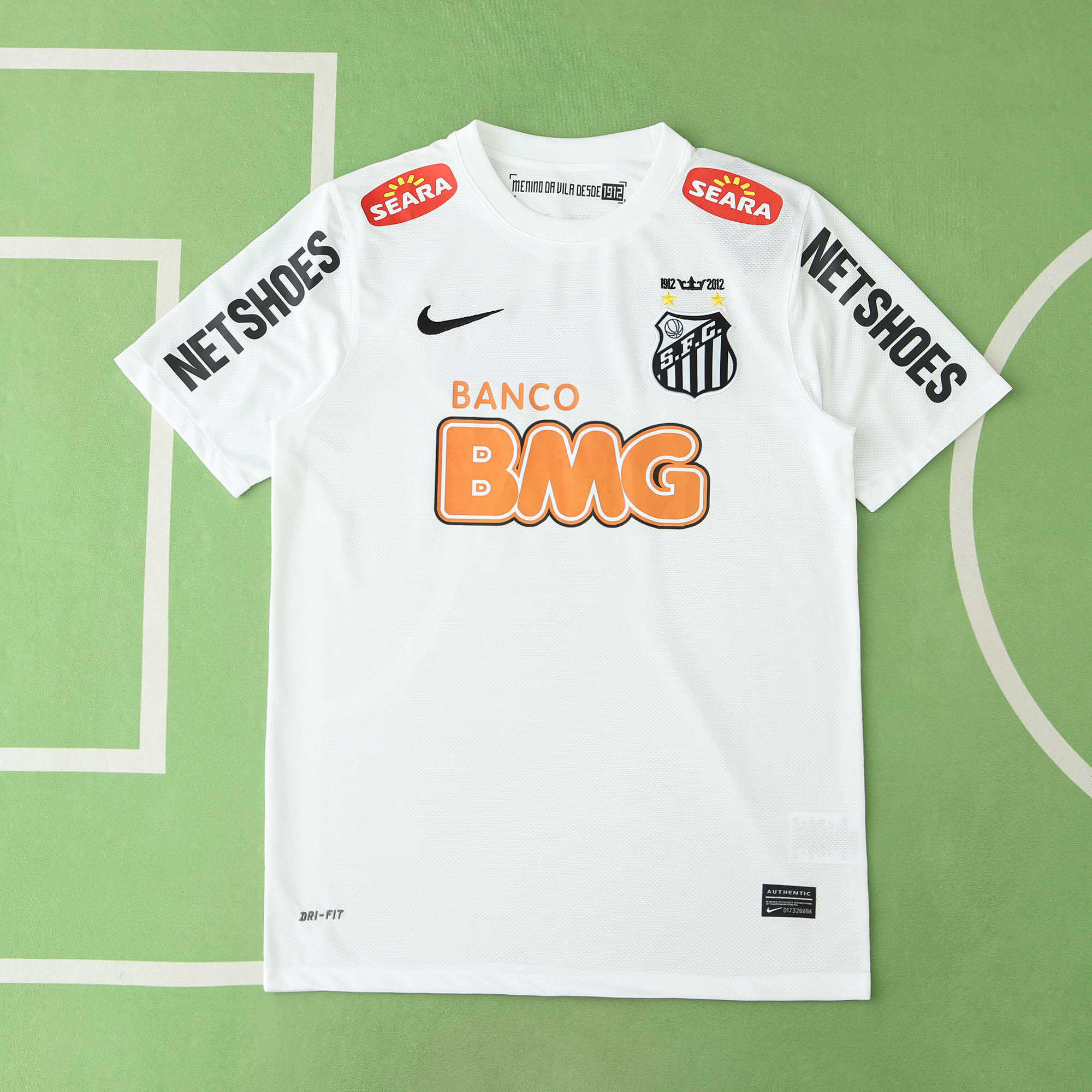 Santos FC Home Retro 2013 Season Jersey