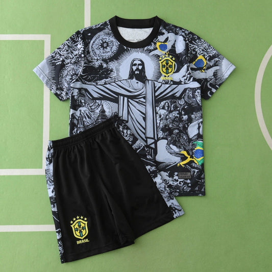 Brazil Gabriel Jesus Kids Kit 24/25 Season