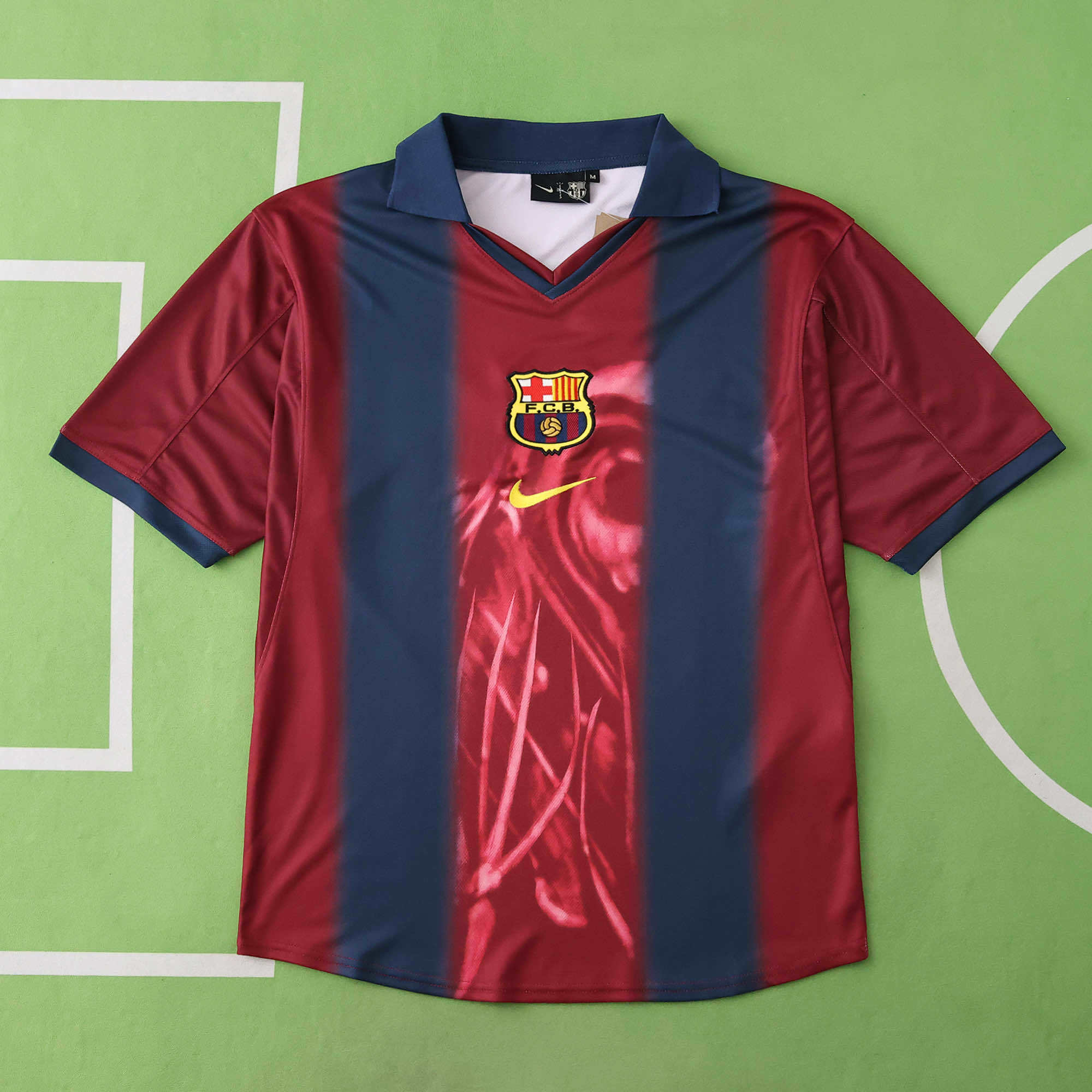 [正規品]FC BARCELONA RETRO SKELETON JERSEY FC Barcelona CJ Skeleton Retro 00/01 Jersey | Cactus Jack | JCF